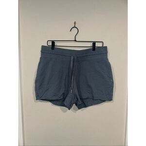 Women's Tasc Sweat Shorts Large Dusty Blue